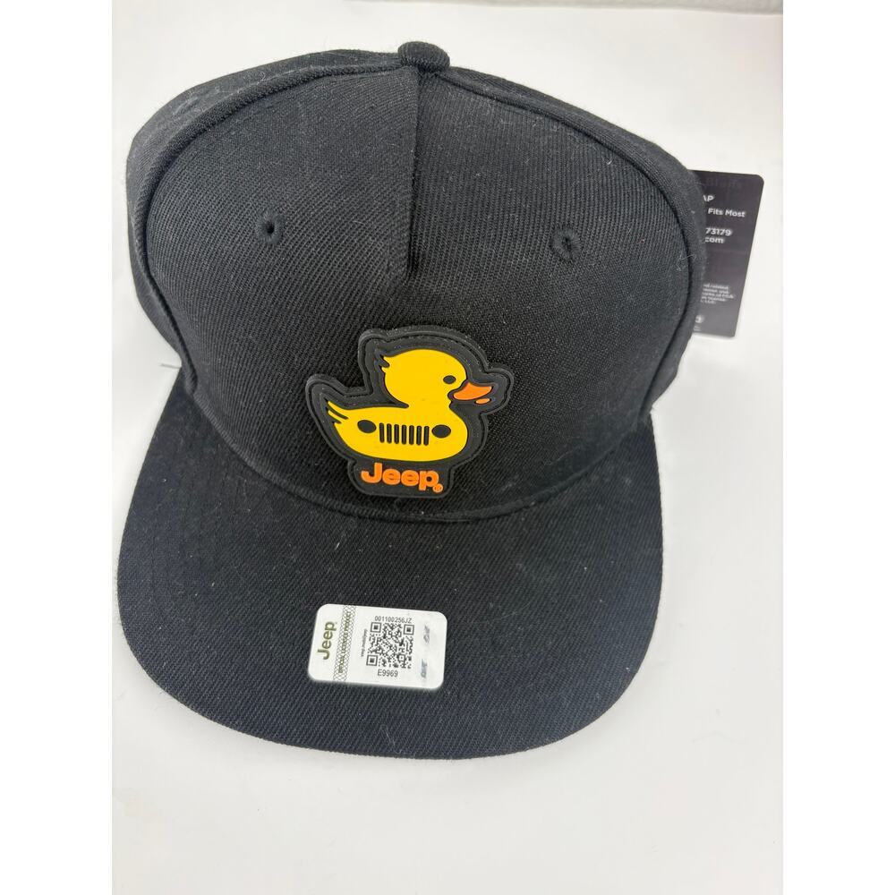 Jeep Duck Baseball Hat Officially Licensed Black Snapback NEW